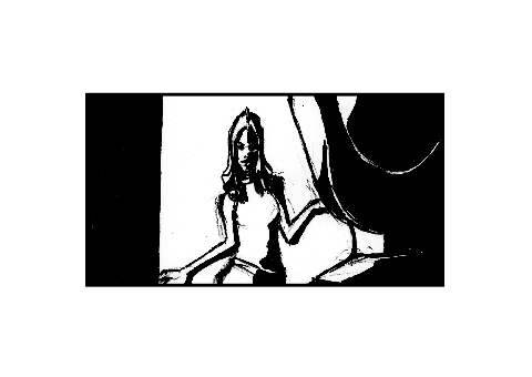 The Lonely Storyboard Illustration