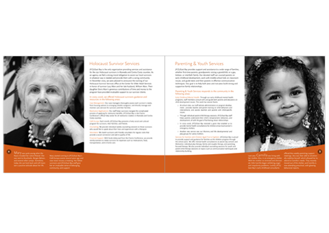 Jewish Family and Children Services of the East Bay Annual Report Design